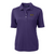 Purple Cutter & Buck Virtue Eco Pique Recycled Womens ECU Polo