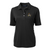 Black Cutter & Buck Virtue Eco Pique Recycled Womens Jolly Roger Polo