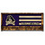Timeless Etchings Purple Wooden ECU Coat Rack