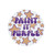 Paint It Purple Stars Button