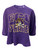Purple Ladies ECU Pirates Oversized 1/4 Sleeve