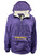 Ladies Purple Pirates Quarter Zip Windbreaker