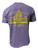 Purple ECU Alumni Cupola Sketch Tee