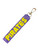 Purple and Gold Beaded ECU/Pirates Keychain