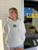 Ladies Grey One-Size Pirates Embroidered Hoodie