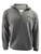 Gear Big Cotton Charcoal Jolly Roger 1/4 Zip Embroidered Pullover