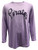 Youth Lavender Pirates Script Long Sleeve