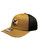 Lost Wando Outfitters Caramel-Black Wando Ready to Go Leather Patch Cap