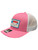 Lost Wando Outfitters Columbia Pink NC Outline Flag Pastel Color Patch