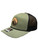 Lost Wando Outfitters Loden-Black Rope Bird Dogs Leather Patch Cap