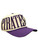 Ladies Ivory and Purple Large Pirates Rope Cap