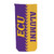 Purple and Gold Split Baseball ECU Alumni Foam Koozie