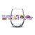 15 oz ECU Landmarks & Logos Stemless Wine Glass