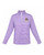Toddler Purple & White Striped Jolly Roger Quarter-Zip Jacket