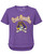 Pressbox Ladies Purple East Carolina & Jolly Roger Poncho Tee