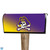 Purple & Gold Ombre Dots "Go Pirates!" Magnetic Mailbox Cover