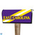 Purple & Gold Stripes "East Carolina" Magnetic Mailbox Cover