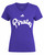 Adidas Ladies Purple Pirates Blend Tee