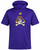 Adidas Purple Jolly Roger Lightweight Short-Sleeve Hoodie