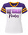 Youth Purple & Gold Tee w/ Metallic Purple East Carolina Pirates