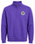Purple East Carolina University Seal Crest Quarter Zip