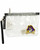 Clear Jolly Roger Wristlet