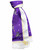 Ladies ZooZats Jolly Roger Purple Polka Dot Scarf