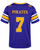 Youth Colosseum Purple East Carolina #7 Jersey