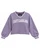 Ladies Summit Sportswear East Carolina Varsity Purple V-Neck Sweatshirt