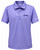 Columbia Purple Pirate Script Frosted Purple Dusk Diamond Golf Polo
