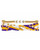 Color Shout ECU and White, Purple, and Gold Bracelet Stack Beaded Bracelets
