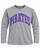 Ladies Pressbox Arch Pirates Gray Long Sleeve Tee
