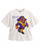 Ladies Game Day Social Distressed ECU Strutting PeeDee White Oversized Tee