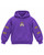 Ladies Hype and Vice ECU Pirates Jolly Roger Standout Purple Hoodie