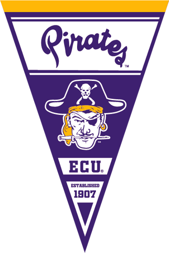 20" x 30" 1907 ECU Pirates Pennant - University Book Exchange