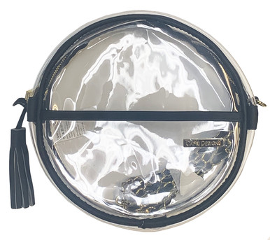 Canteen Crossbody - Gold and Clear