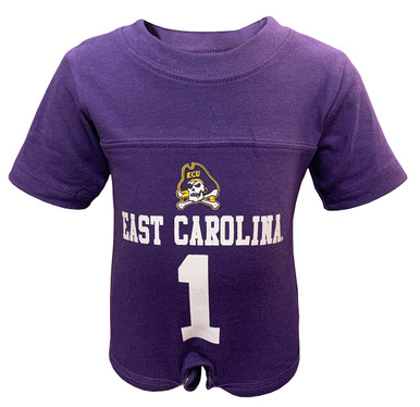 Purple & Gold Pee Dee Pirates Baby Onesie - University Book Exchange