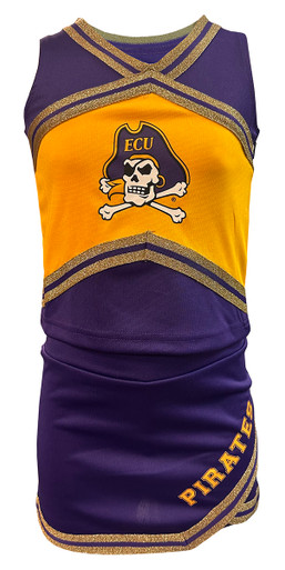 Purple & Gold Pee Dee Pirates Baby Onesie - University Book Exchange