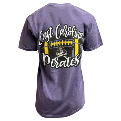 Purple East Carolina Football Tee - University Book Exchange