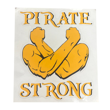 Pirate Strong Skully Decal