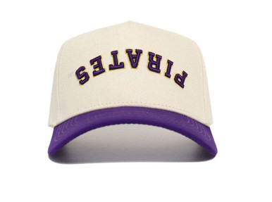 Casquette Baseball ECU Pirates - Violet Réglable - East Carolina University