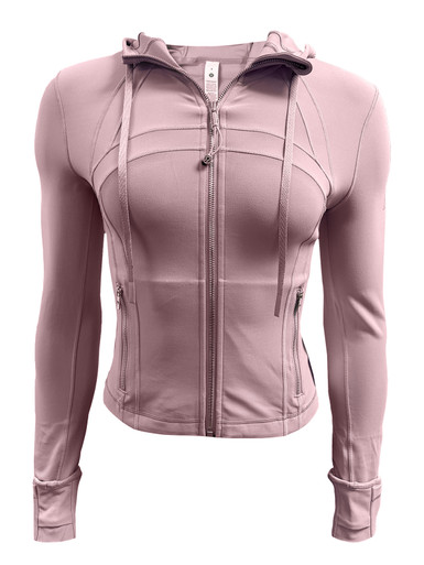 Lululemon Lavender ECU Define Cropped Hooded Jacket - University