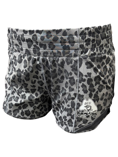 Lululemon Black Leopard Jolly Roger Hotty Hot High-Rise Lined