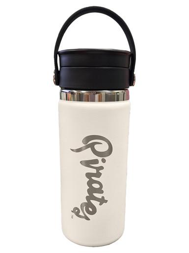 HYDRO FLASK × WDS 16OZ WIDE MOUTH BOTTLE Hydro Flask 16 oz White Wide Mouth Water Bottle - University Book