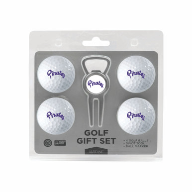 Pirates Script Divot Tool & Golf Ball Gift Set - University Book