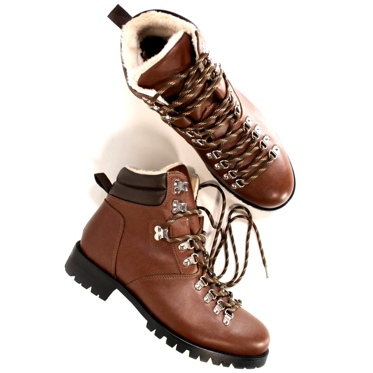 Wills Vegan Insulated Waterproof Alpine Trail Hiking Boots (womens