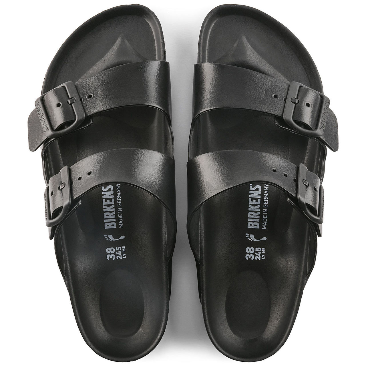 Birkenstock Vegan Arizona EVA - Black (Narrow) - The Third Estate Ltd