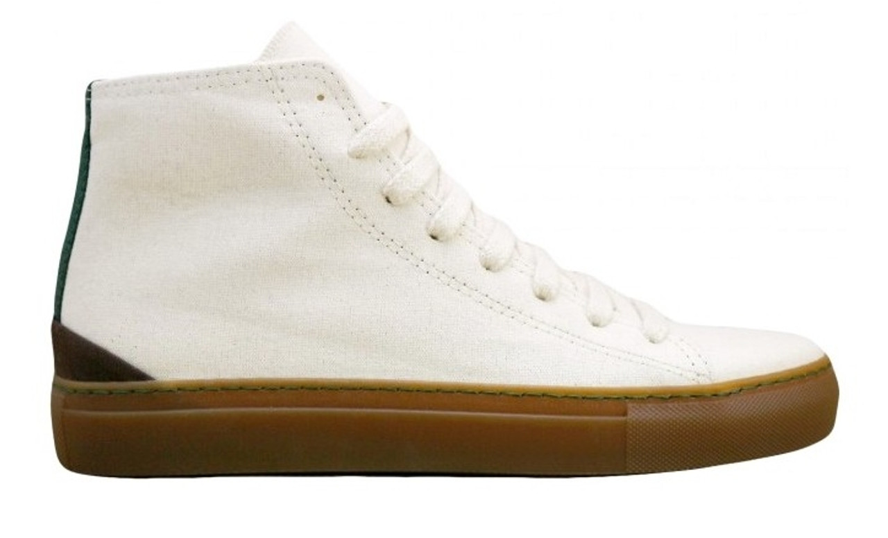 High top off sales white sneakers