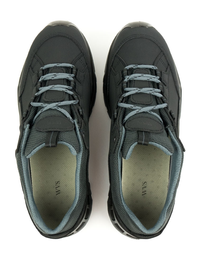 Wills Vegan Waterproof Hiking Shoes (Womens) Black The Third Estate Ltd