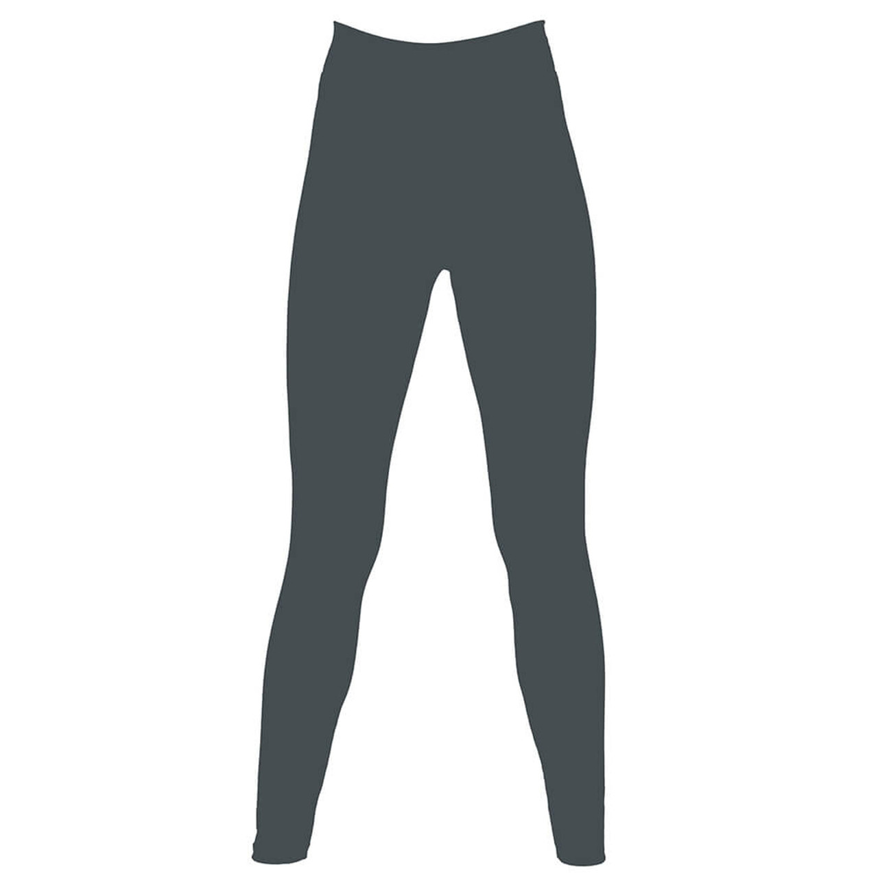 Organic Stretch Leggings (Womens) - Dark Grey